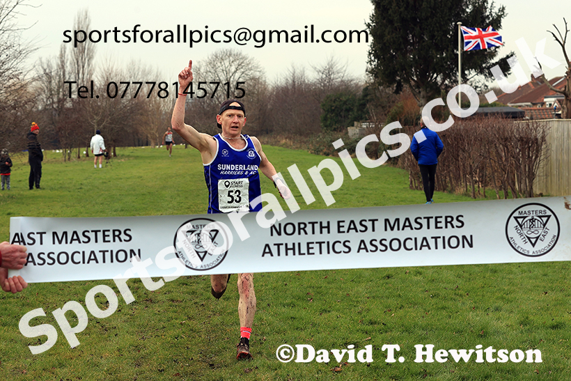 Mens 35s to 64s and, 2025 NEMAA Cross Country Champs., Acklam, Middlesbrough. Photo: David T. Hewitson/Sports for All Pics